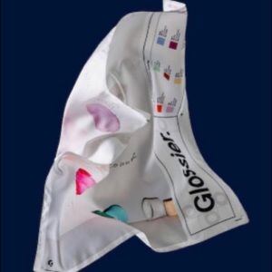 Glossier Balm Dot Com Scarf ✨NEVER OPENED!